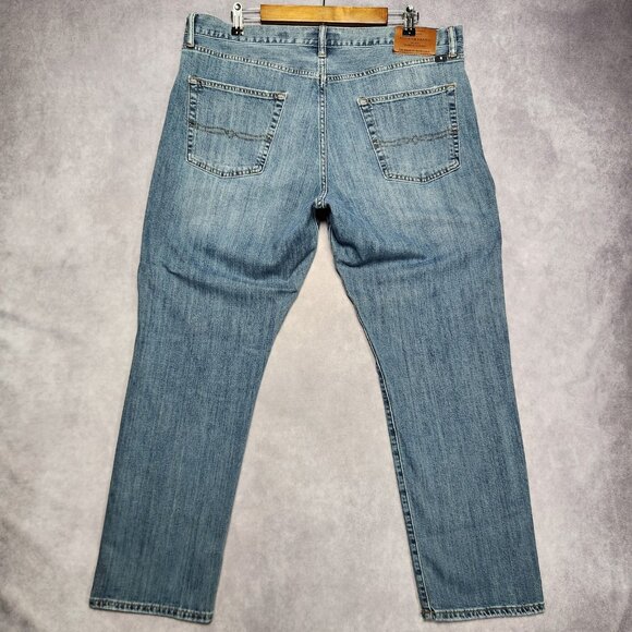 Lucky Brand 410 Athletic Slim Jeans Mens 38x30 Denim Stretch Candiani Casual - Picture 2 of 16